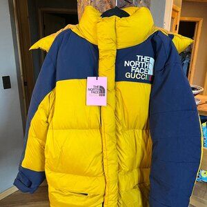 Gucci x Northface limited Down Jacket 700 fill